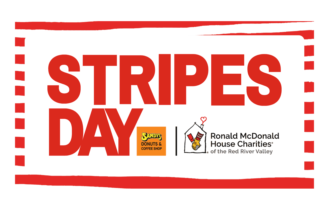 Stripes Day supported by Sandy's Donuts and RMHC-RRV