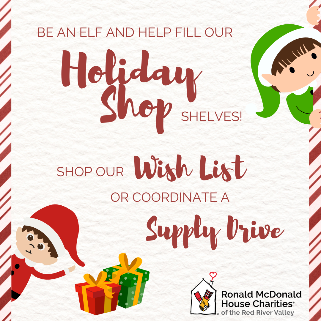 Holiday Shop Wishlist Supply Drive