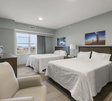 Ronald McDonald House of Fargo guest room